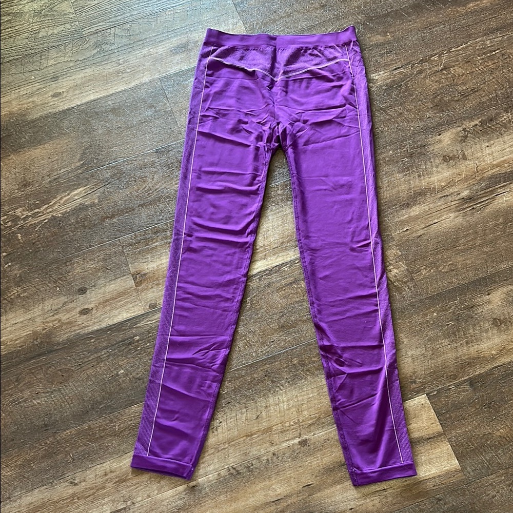 Title Nine Base Layer Purple Leggings